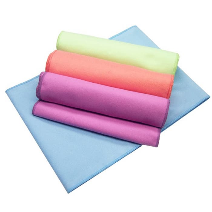 Excellent Cleaning Microfiber Suede Towel From Korea_ azagif